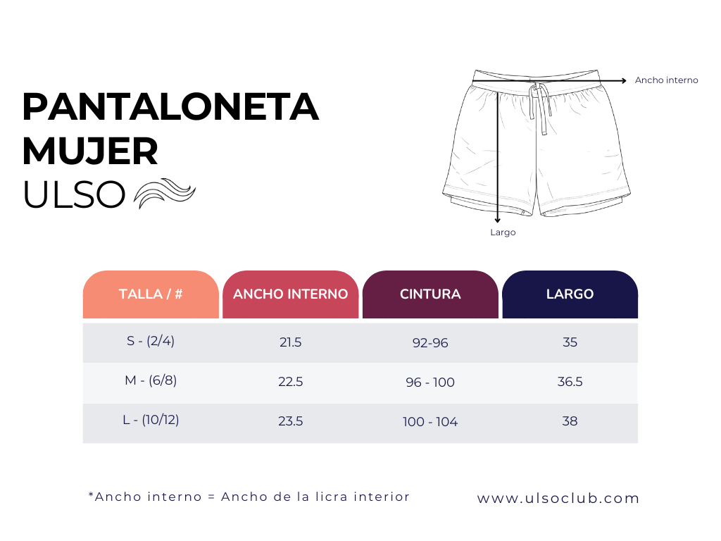 PANTALONETA CON SHORT NEGRA MUJER - 5 BOLSILLOS