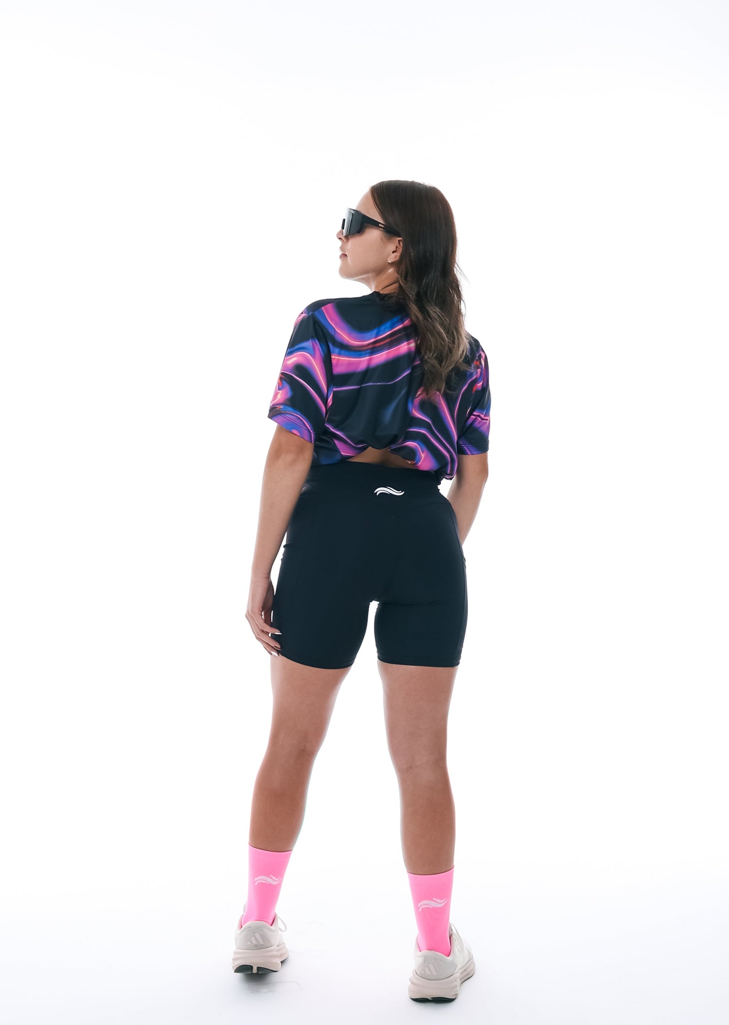 BLACK PERFORMANCE WOMEN'S LYCRA - 2 pockets