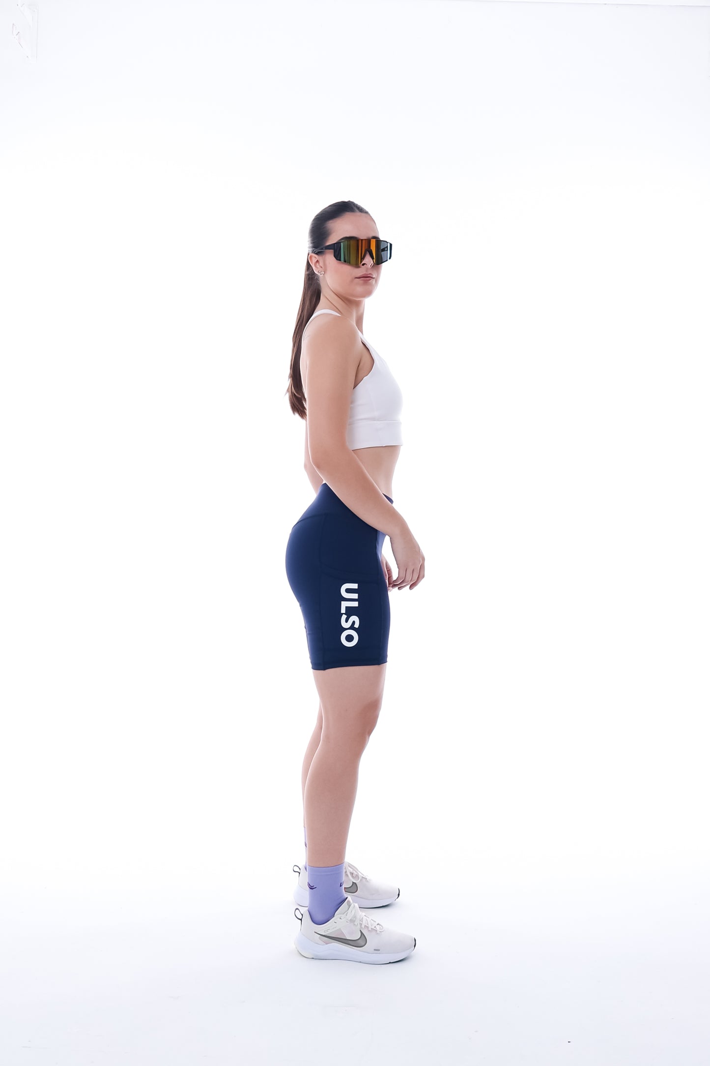 Women's Performance Lycra Blue - 2 pockets