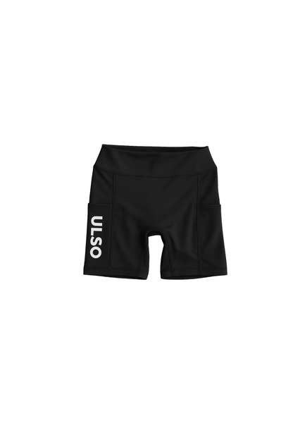 BLACK PERFORMANCE WOMEN'S LYCRA - 2 pockets