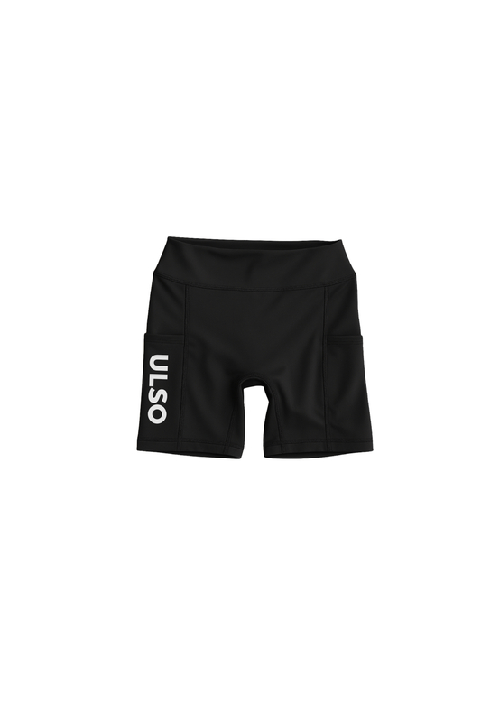 BLACK PERFORMANCE WOMEN'S LYCRA - 2 pockets