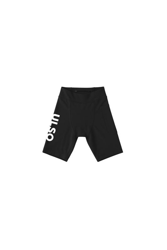Men's Black Performance Lycra - 2 pockets