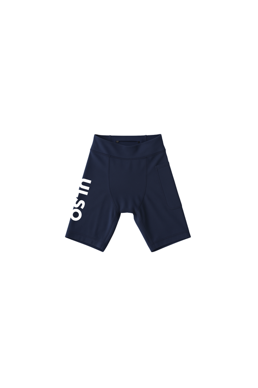 MEN'S BLUE PERFORMANCE LYCRA - 2 pockets