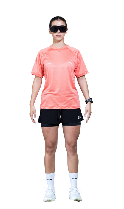 CAMISA ULSO SALMON MUJER