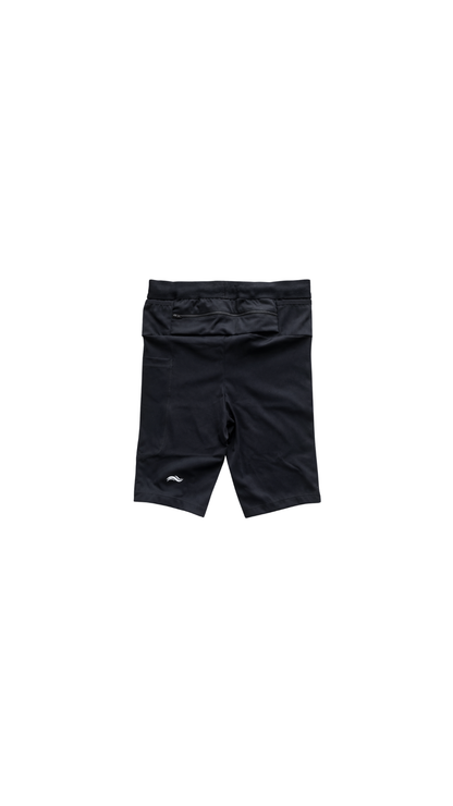 SHORT HOMBRE PERFORMANCE NEGRO - 6 BOLSILLOS