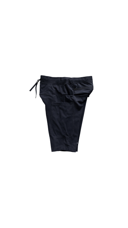 SHORT HOMBRE PERFORMANCE NEGRO - 6 BOLSILLOS