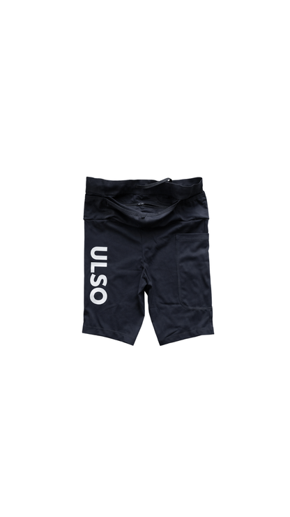 SHORT HOMBRE PERFORMANCE NEGRO - 6 BOLSILLOS