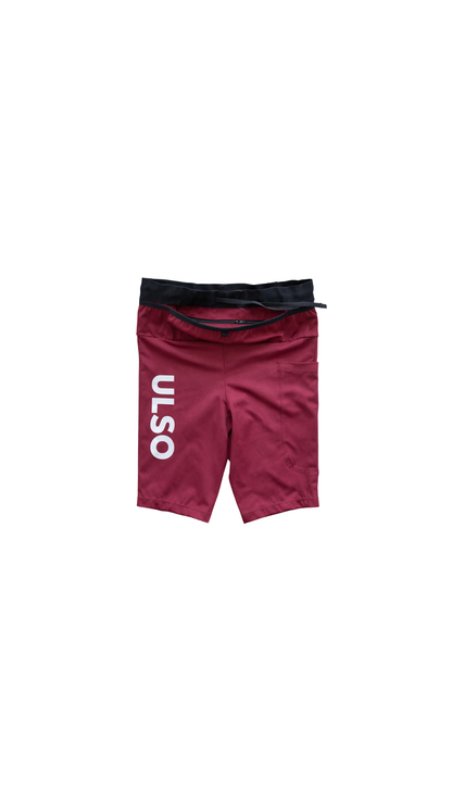 SHORT HOMBRE PERFORMANCE VINO TINTO - 6 BOLSILLOS