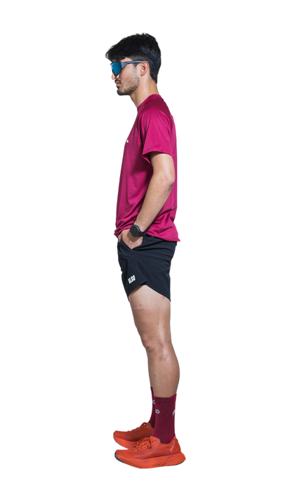 CAMISA ULSO VINO TINTO HOMBRE