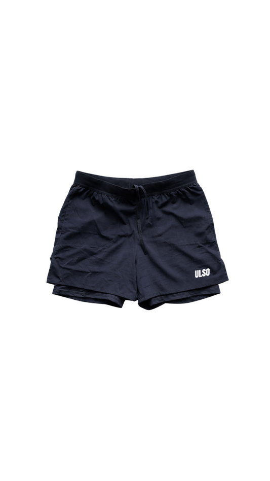 PANTALONETA CON SHORT HOMBRE NEGRA - 5 BOLSILLOS