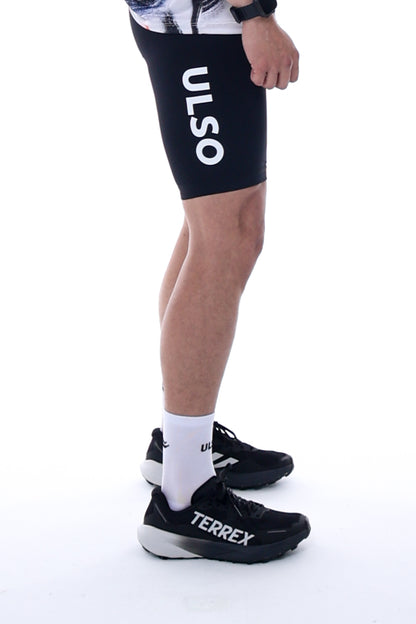 Men's Black Performance Lycra - 2 pockets