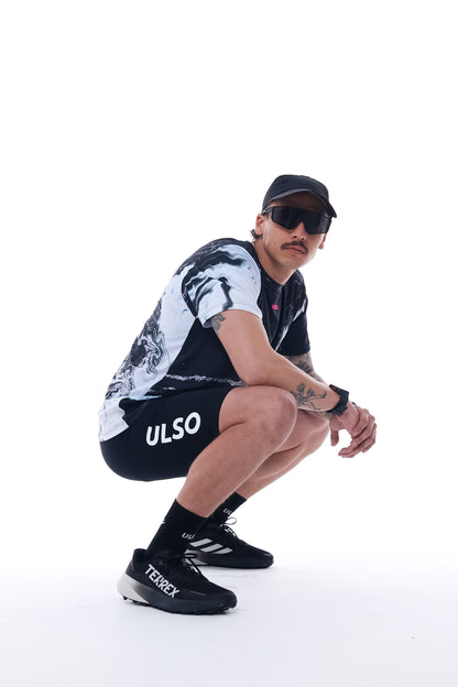 Men's Black Performance Lycra - 2 pockets